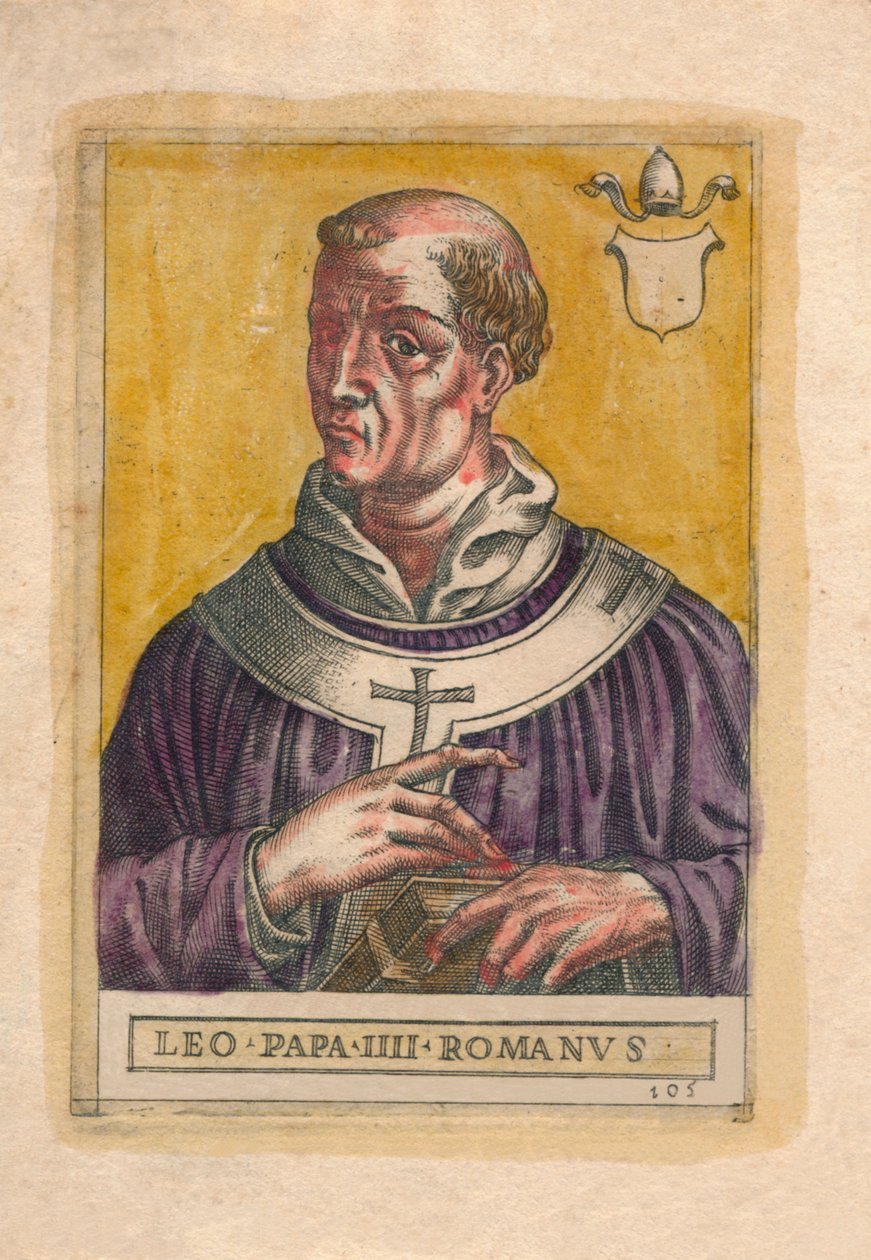 Paavi Leo III. tekijältä Unbekannt