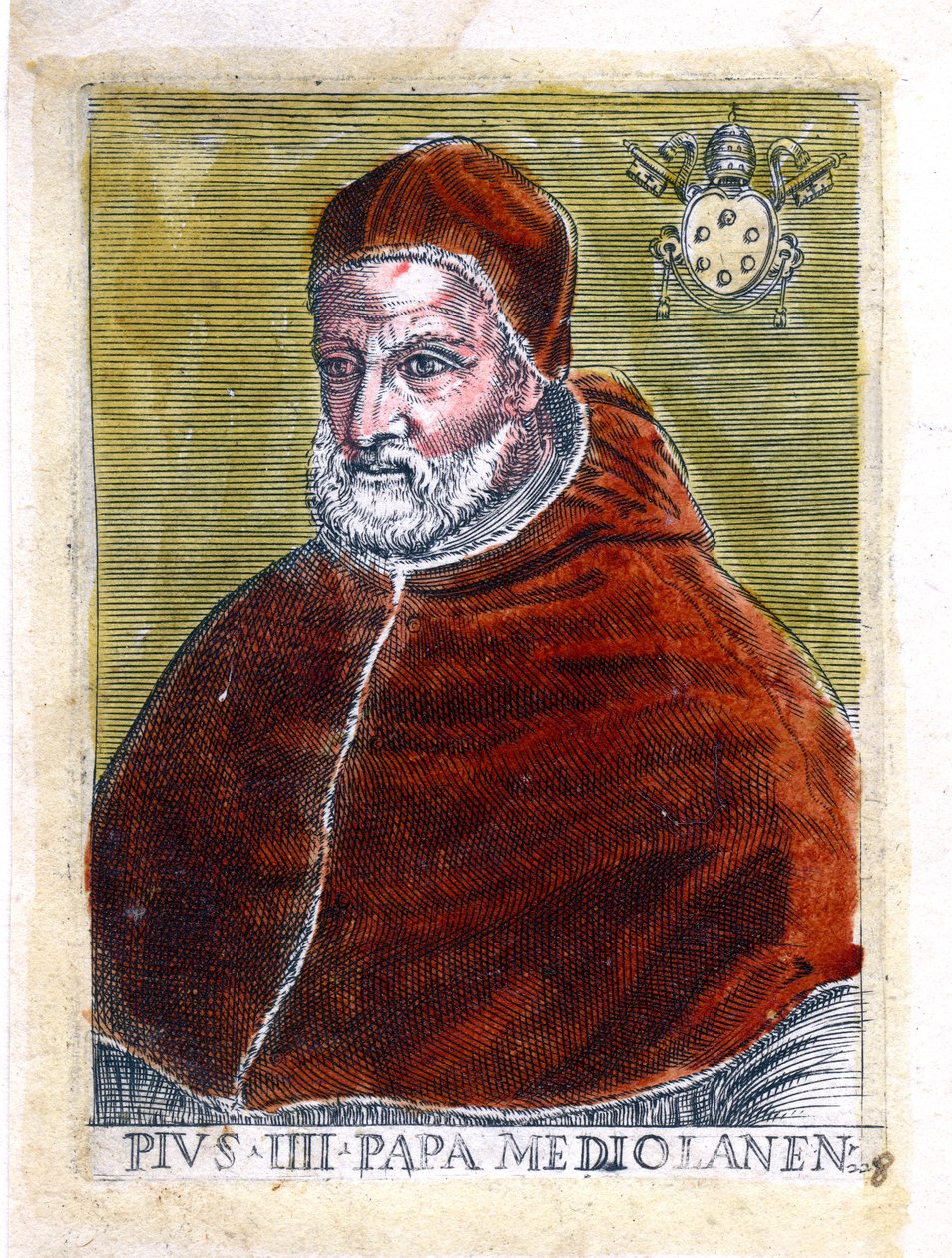 Paavi Pius IV tekijältä Unbekannt