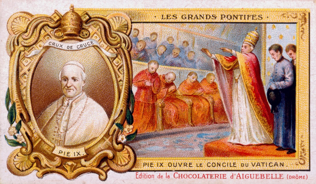 Paavi Pius IX, 1869-1899 tekijältä Unbekannt