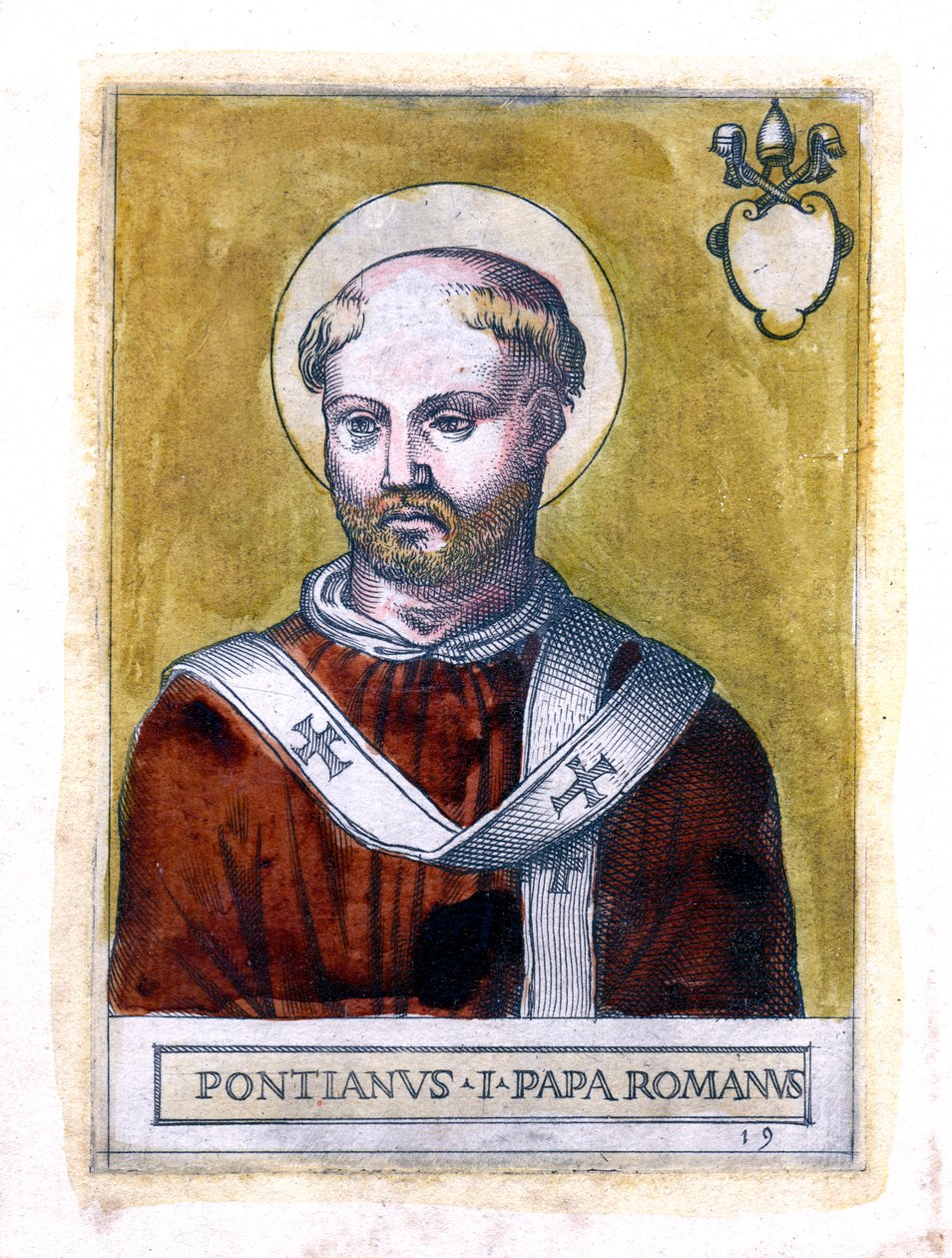 Paavi Pontianus I tekijältä Unbekannt