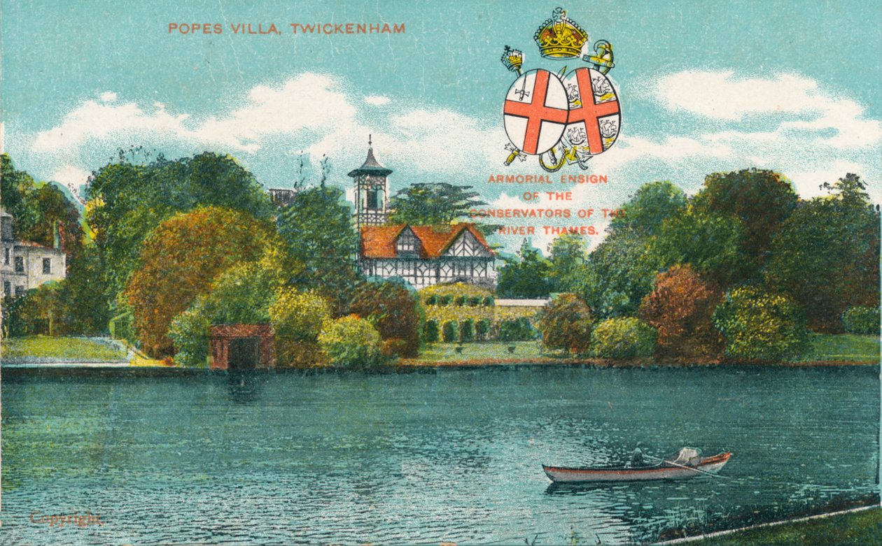 Popes Villa, Twickenham, 1910 tekijältä Unbekannt