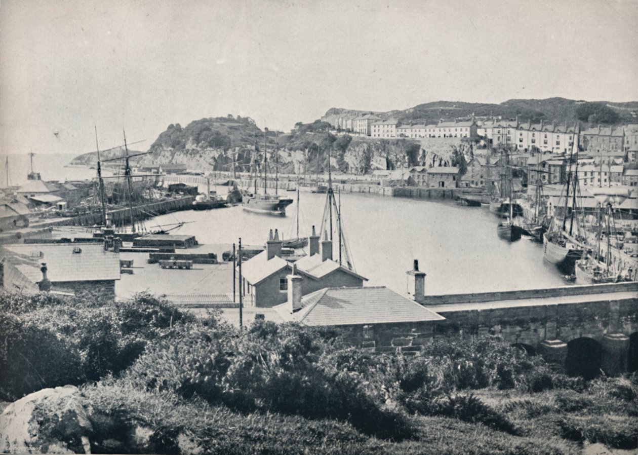 Portmadoc - Satama ja kaupunki, 1895 tekijältä Unbekannt