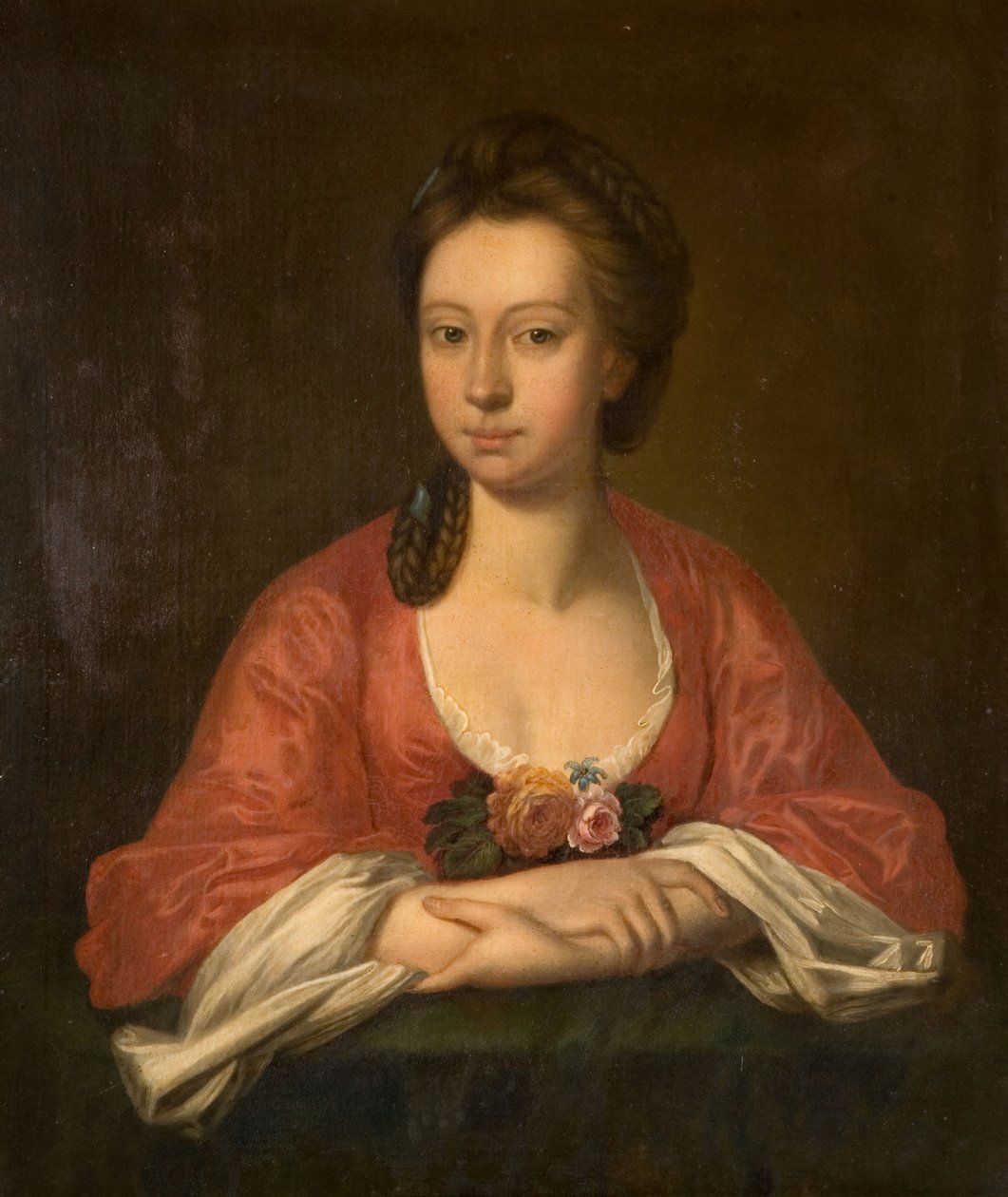 Naisen muotokuva, mahdollisesti Anne Jesson, 1750-1800. tekijältä Unbekannt