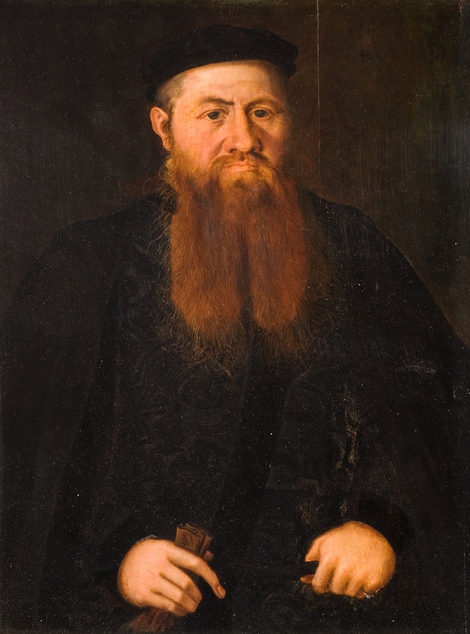 Vanhan miehen muotokuva, 1500-1600. tekijältä Unbekannt