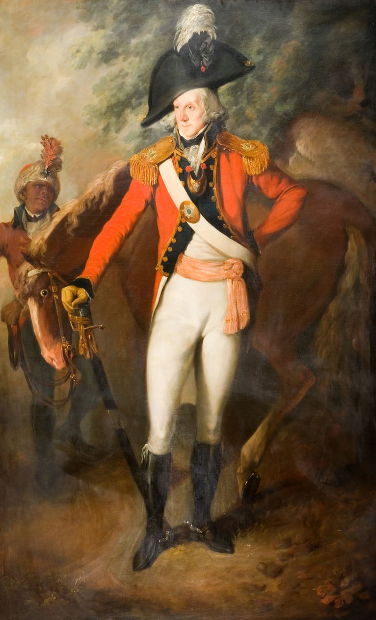 Everstiluutnantti Archibold John Macdonnellin muotokuva, 1800. tekijältä Unbekannt