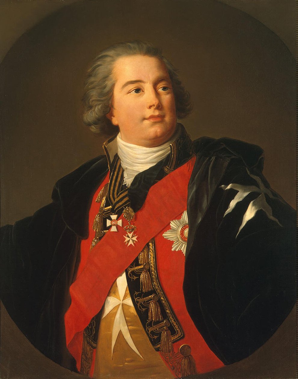 Amiraali July Litta Giulio Renato de Litta Visconti Aresen muotokuva, 1800-luku tekijältä Unbekannt