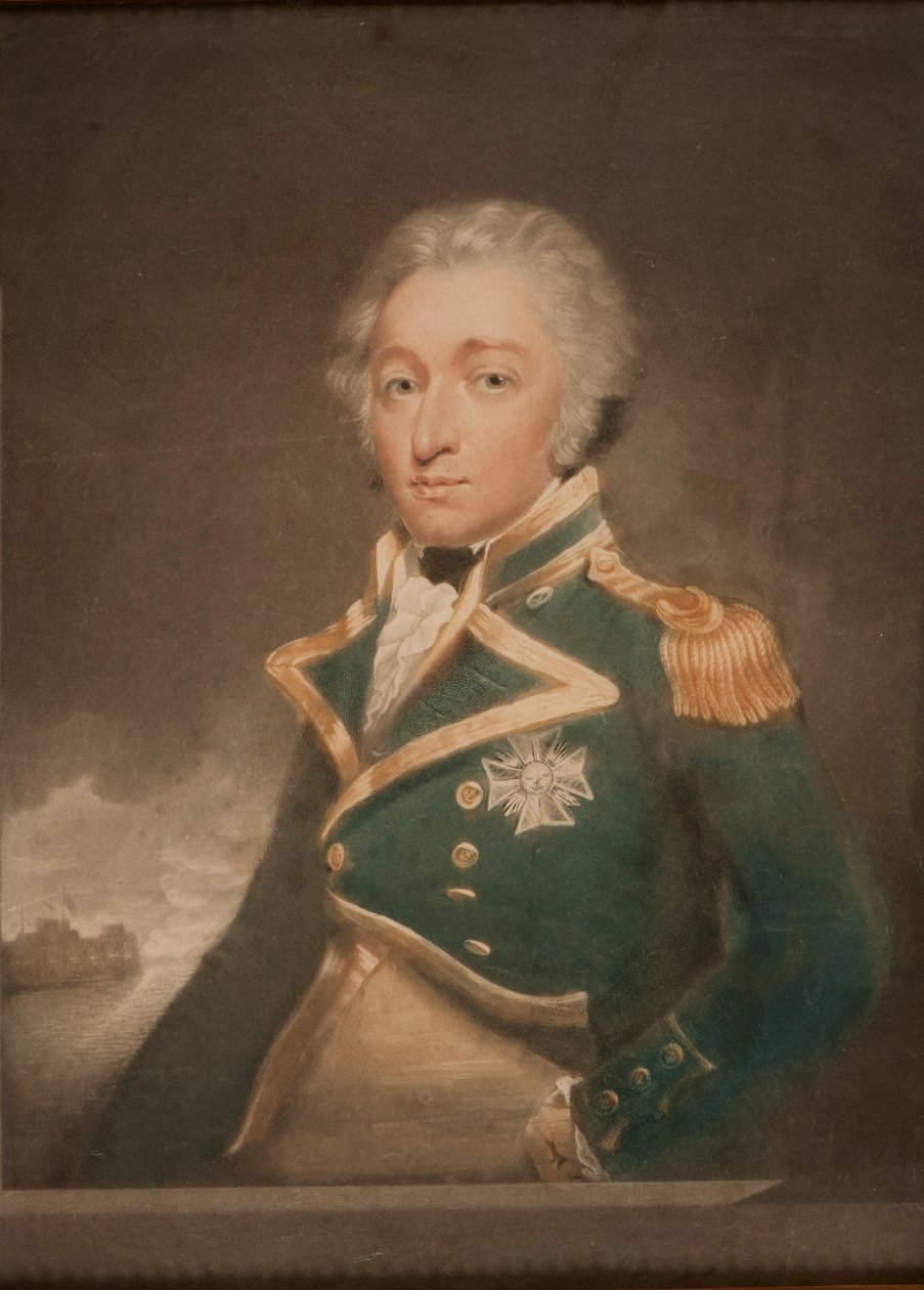 Amiraali Sir William Sidney Smithin muotokuva 1764-1840. tekijältä Unbekannt