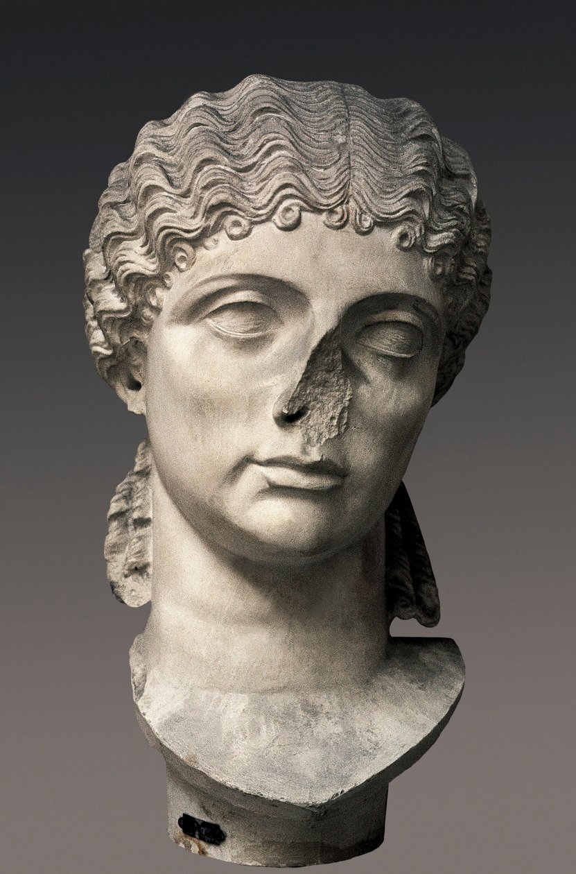 Agrippina vanhemman muotokuva, veistos tekijältä Unbekannt