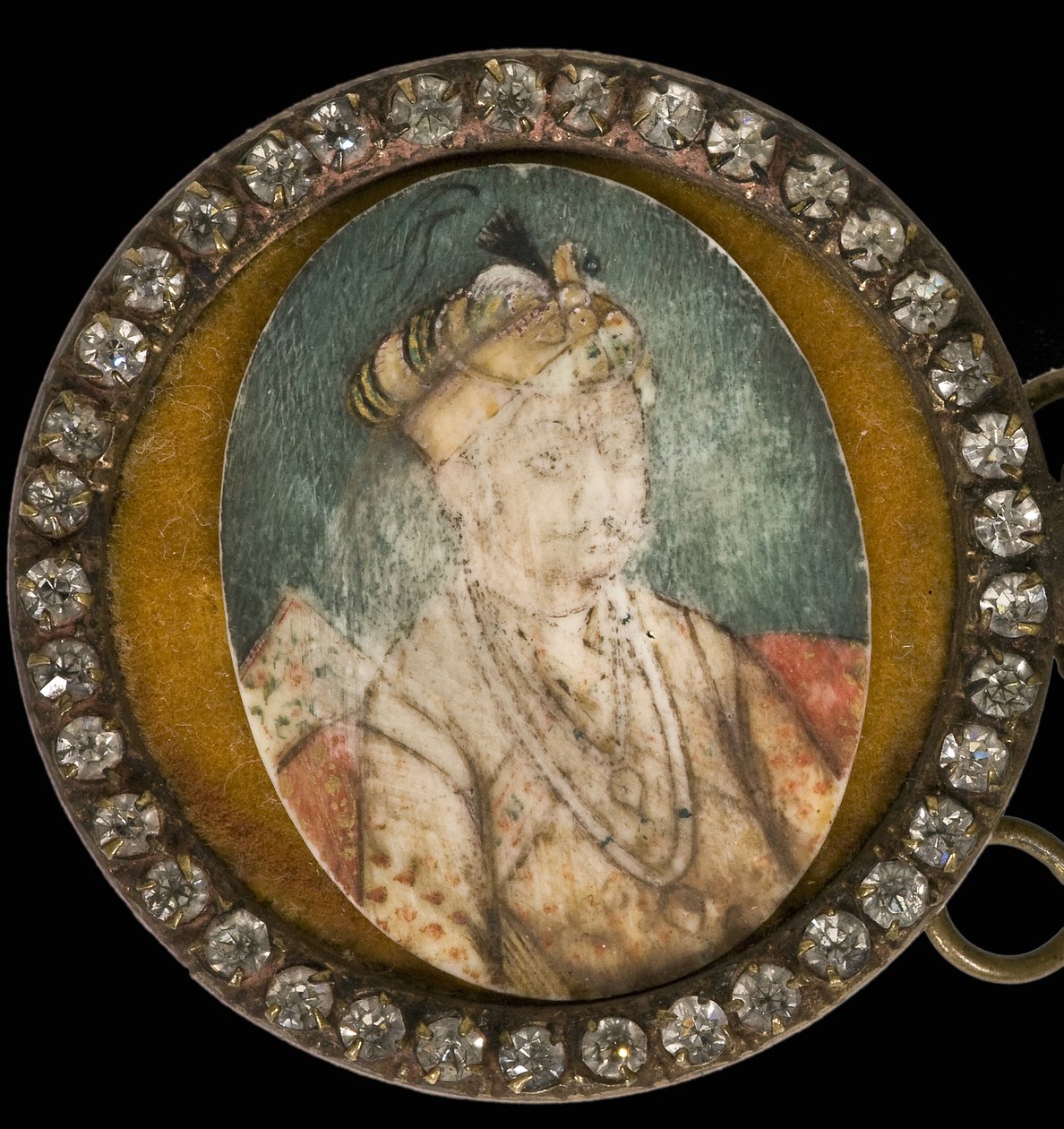 Muotokuva Akbar Suuresta 1542-1605, Mughal-keisari tekijältä Unbekannt