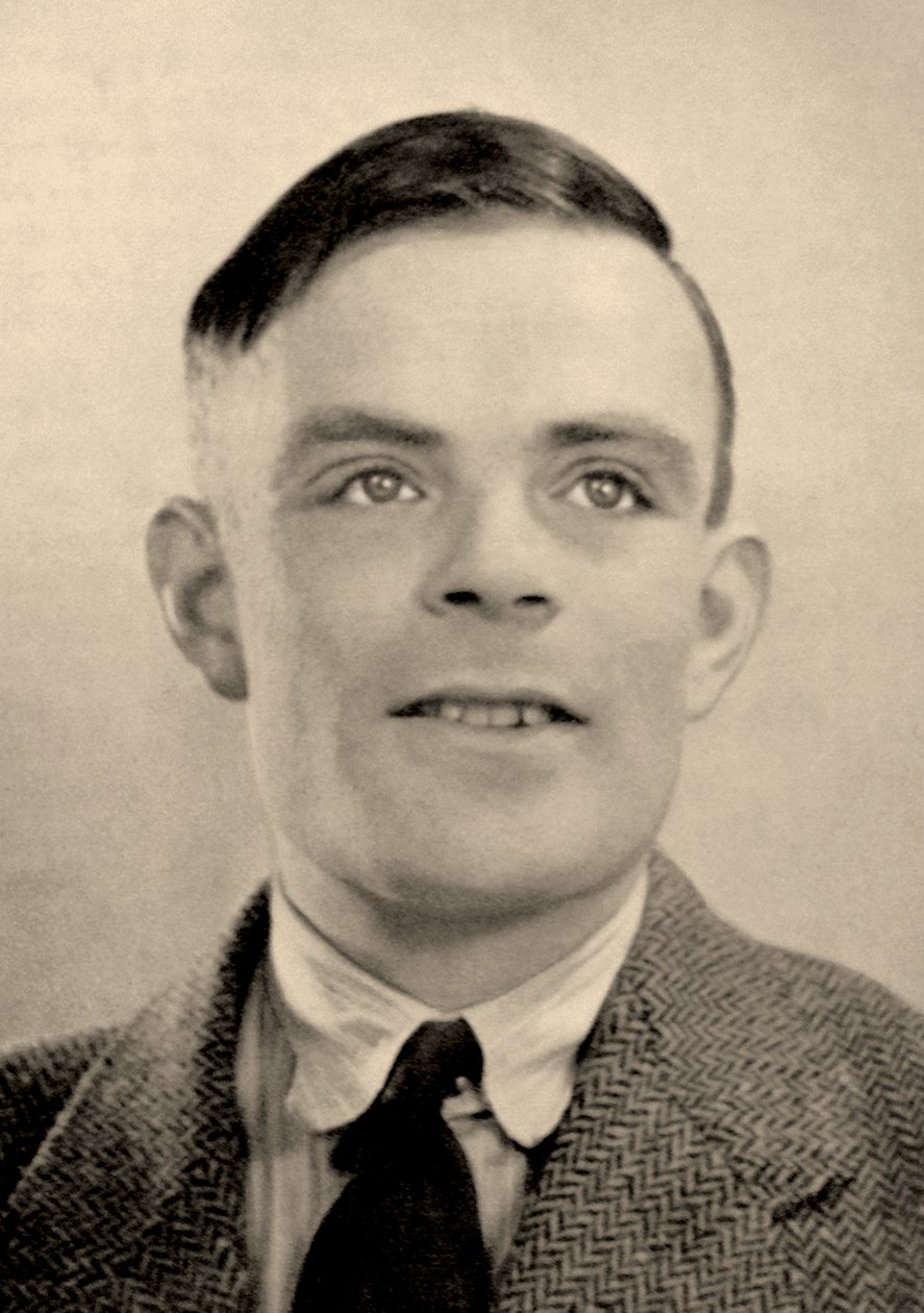 Alan Mathison Turingin muotokuva tekijältä Unbekannt