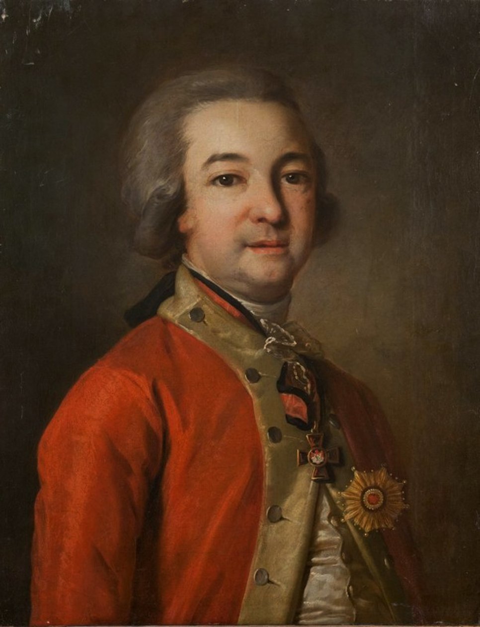 Muotokuva Aleksanteri Hrapovitskysta 1749-1801, senaattori ja kirjailija, 1700-luvun toinen puoli. tekijältä Unbekannt