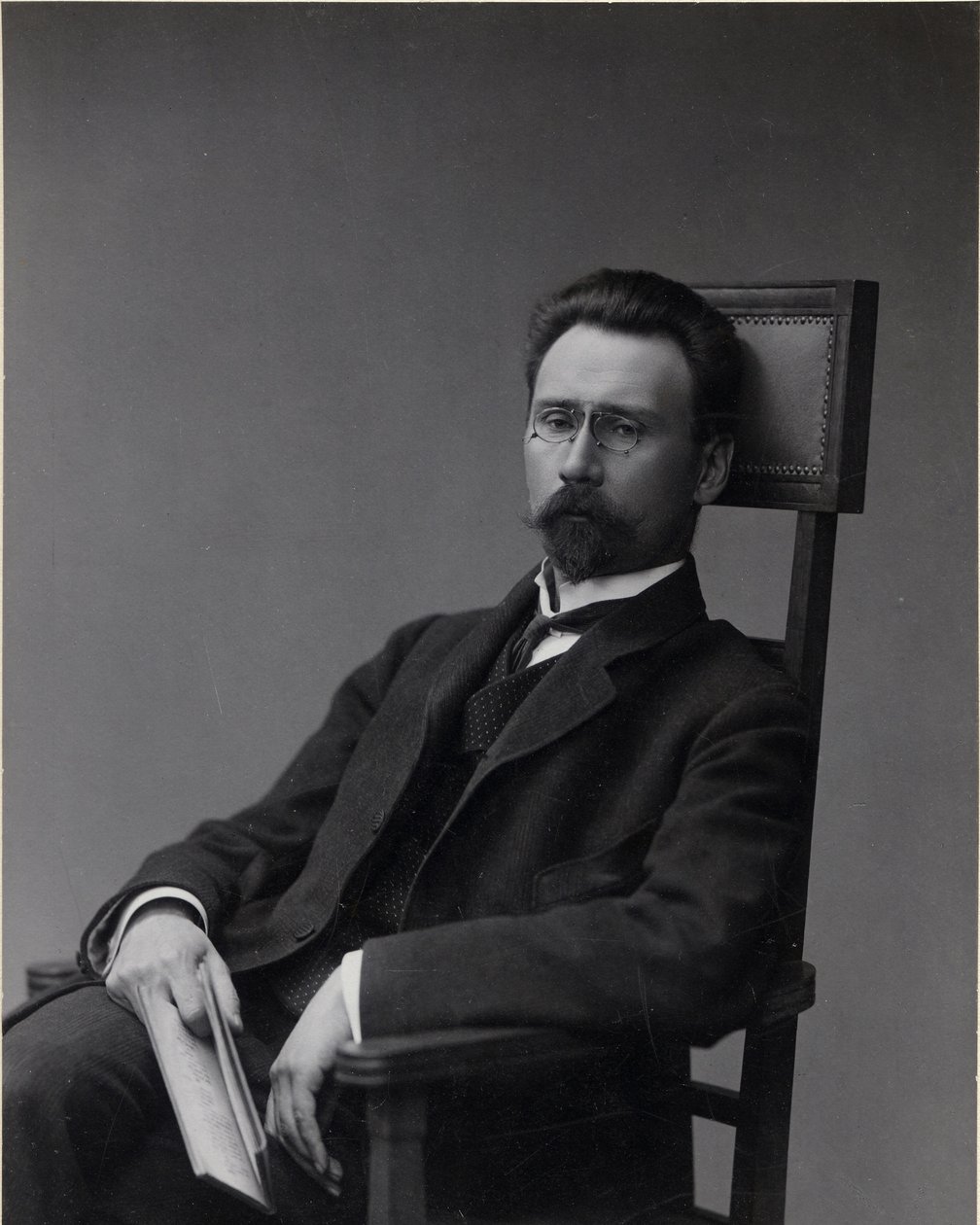 Aleksei Aleksandrovitš Bakhrushinin muotokuva 1865-1929, 1900-luku tekijältä Unbekannt
