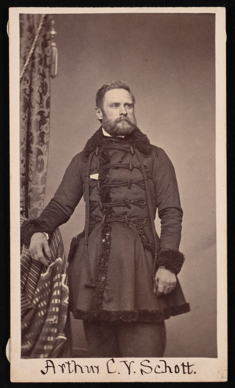 Arthur Carl Victor Schottin muotokuva 1814-1875, ennen vuotta 1875. tekijältä Unbekannt