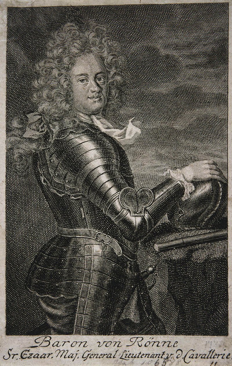 Paroni Carl Ewald von Roennen muotokuva 16631716 tekijältä Unbekannt