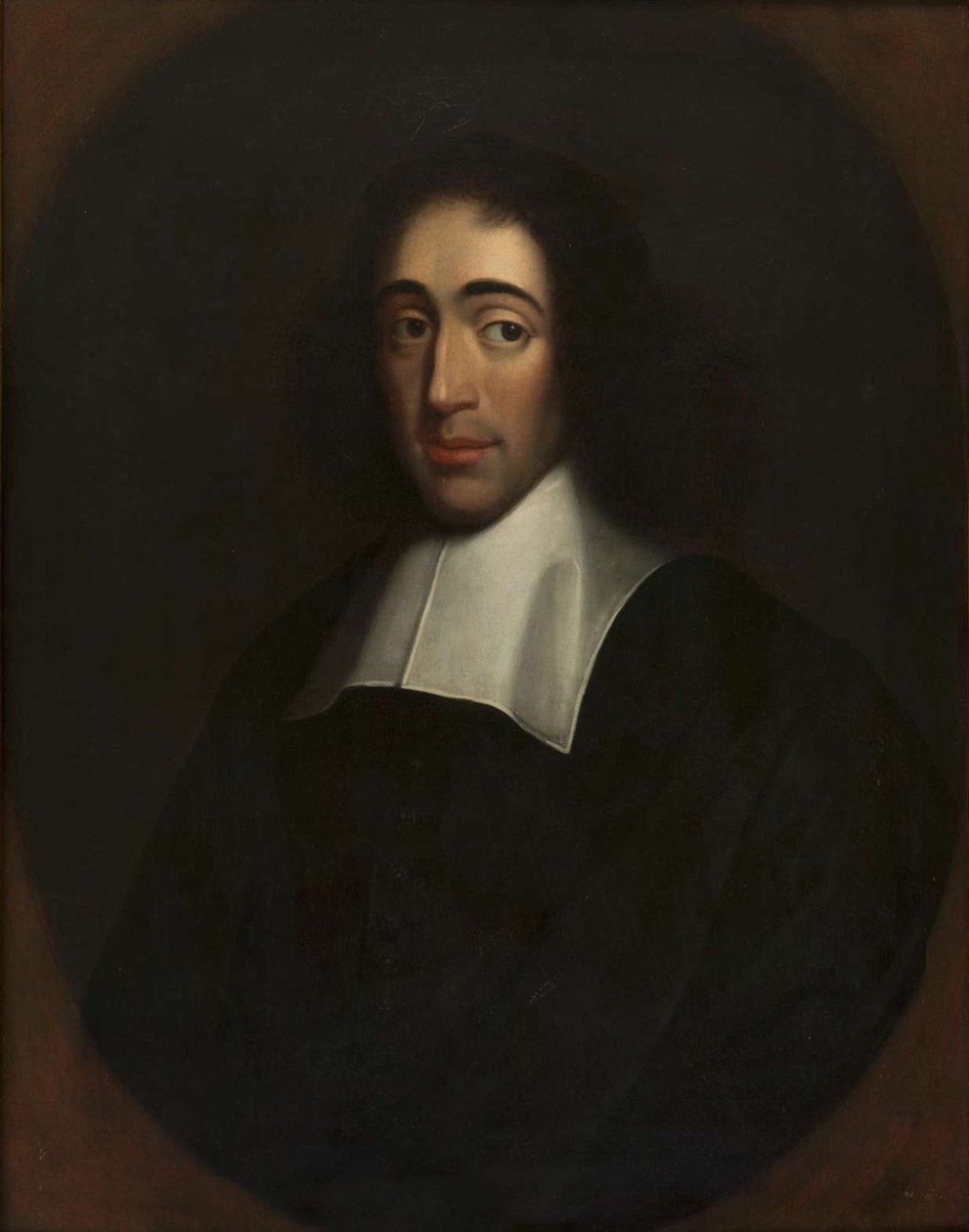 Baruch Spinozan muotokuva, 1600-luvun viimeinen neljännes tekijältä Unbekannt