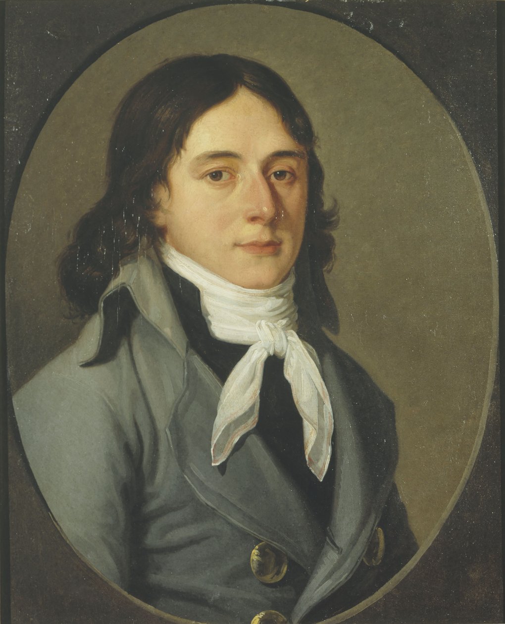 Camille Desmoulinsin muotokuva 1760-1794. tekijältä Unbekannt