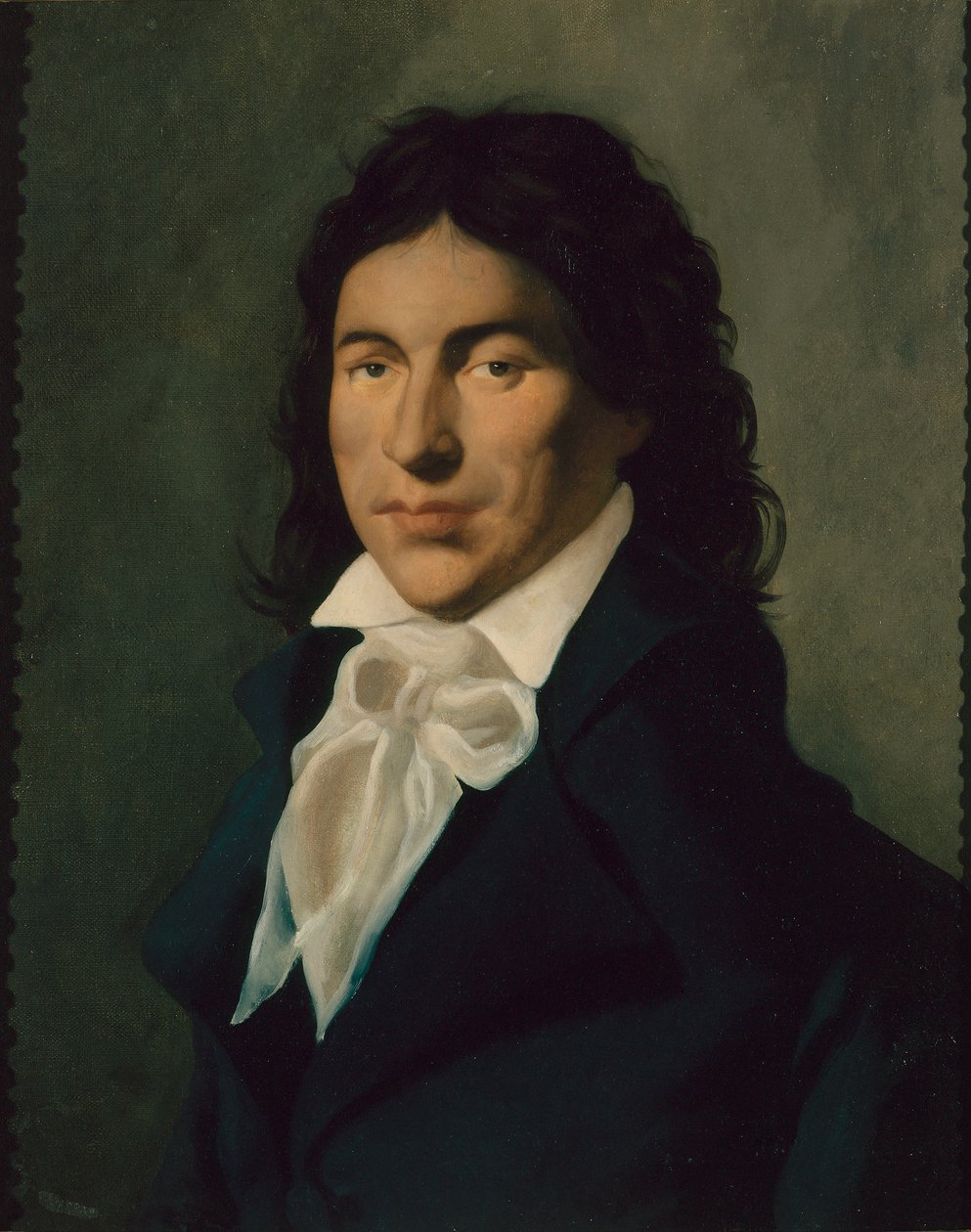 Camille Desmoulinsin muotokuva 1760-1794, n. 1790. tekijältä Unbekannt