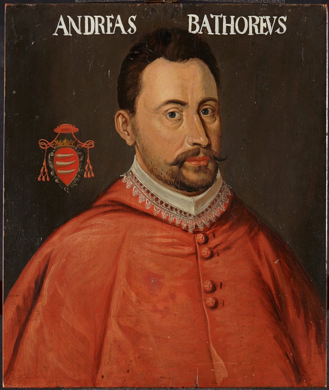 Kardinaali Andrew Báthoryn muotokuva 1563-1599, noin 1690. tekijältä Unbekannt
