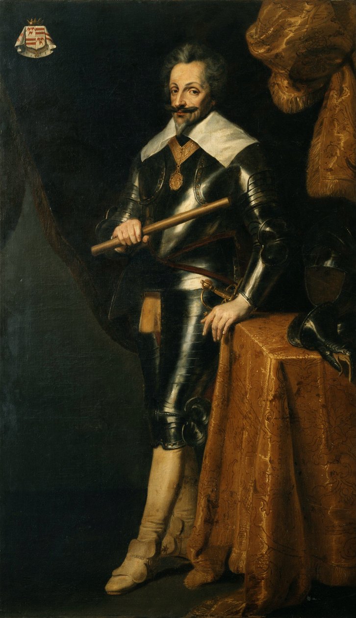 Kaarle III:n muotokuva Croÿsta 1560-1612, 1600-luku. tekijältä Unbekannt