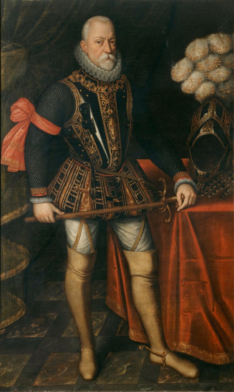 Muotokuva Charles Philippe de Croÿsta, Havrén markiisista 1549-1613, 1600-luku. tekijältä Unbekannt