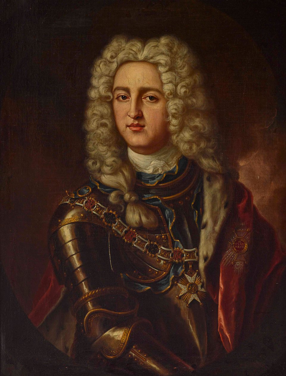 Christian III:n, kreivi Zweibrücken-Birkenfeldin palatinuksen muotokuva 1674-1735. tekijältä Unbekannt
