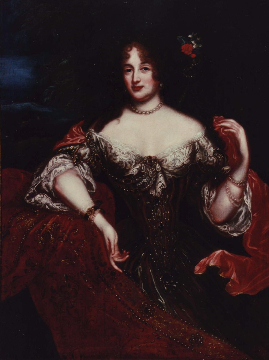 Clara Elisabethin muotokuva, Platen-Hallermundin kreivitär 1648-1700 tekijältä Unbekannt