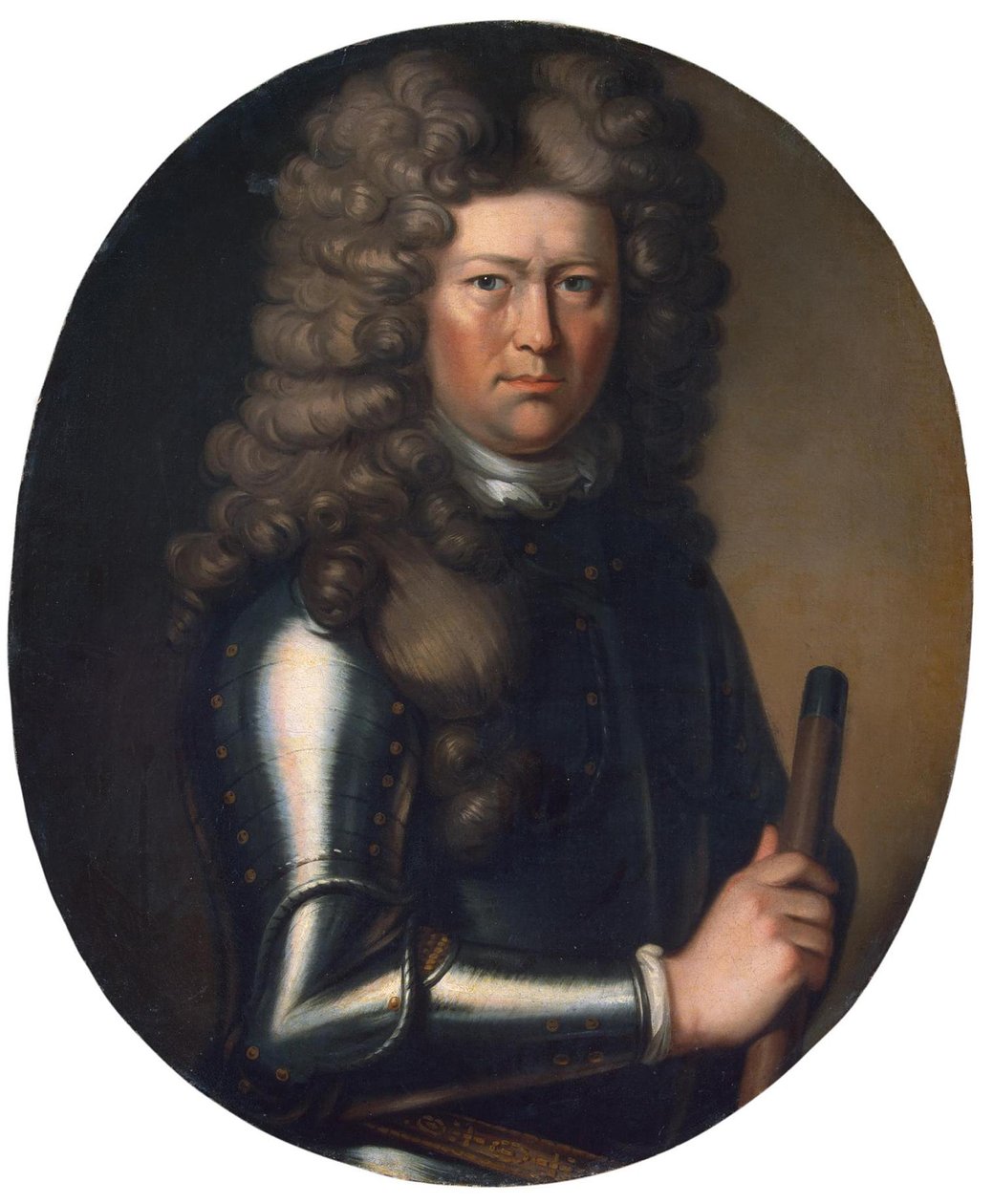 Venäjän keisarillisen laivaston vara-amiraalin Cornelius Cruysin muotokuva 1655-1727, 1. puolisko tekijältä Unbekannt