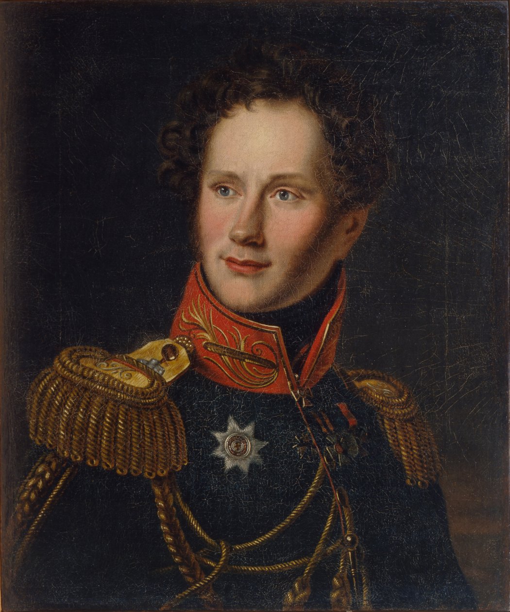 Kreivi Aleksei Fjodorovitš Orlovin muotokuva 1787-1862, n. 1810 tekijältä Unbekannt