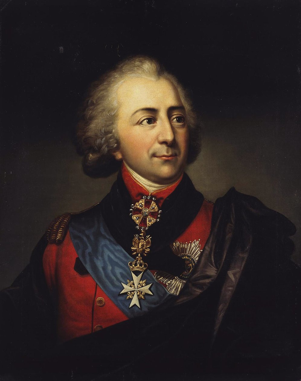 Kreivi Ivan Pavlovich Kutaysovin muotokuva, 1700-luvun loppu tekijältä Unbekannt