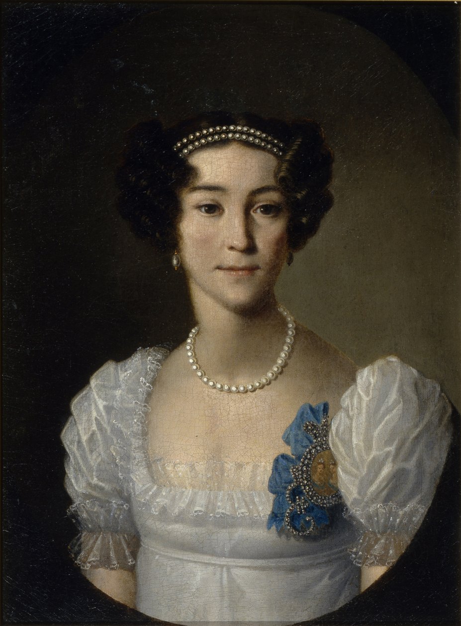 Chesman kreivitär Anna Aleksejevna Orlovan muotokuva 1785-1848, 1800-luvun alku. tekijältä Unbekannt