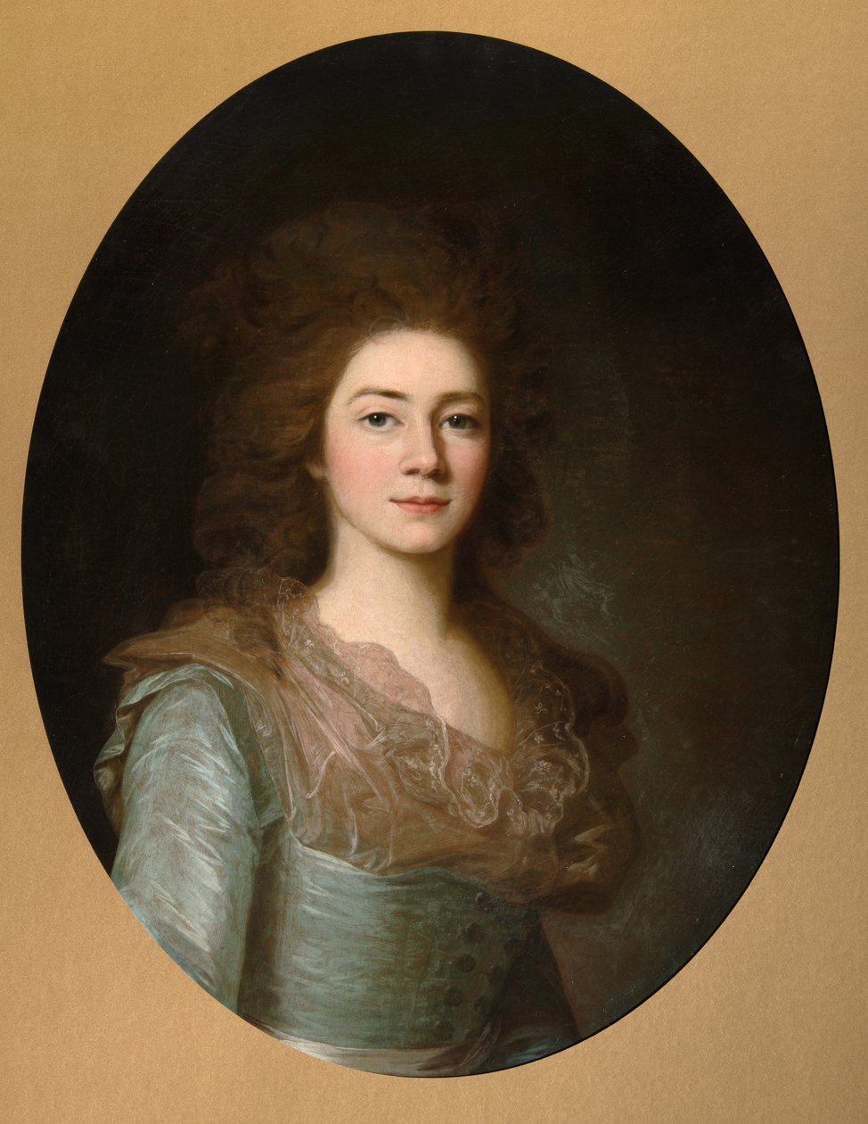 Kreivitär Varvara Ivanovna Golitsynan muotokuva -1804, os. Shipova, 1790-luku tekijältä Unbekannt