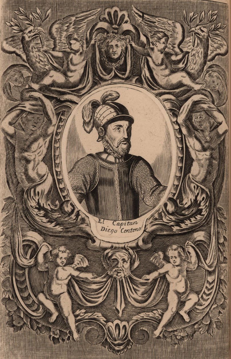 Diego Centenon muotokuva, 1625. tekijältä Unbekannt
