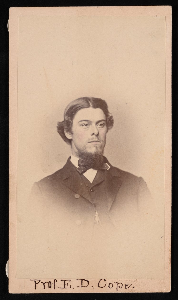 Edward Drinker Copen muotokuva 1840-1897, noin 1860-luku. tekijältä Unbekannt
