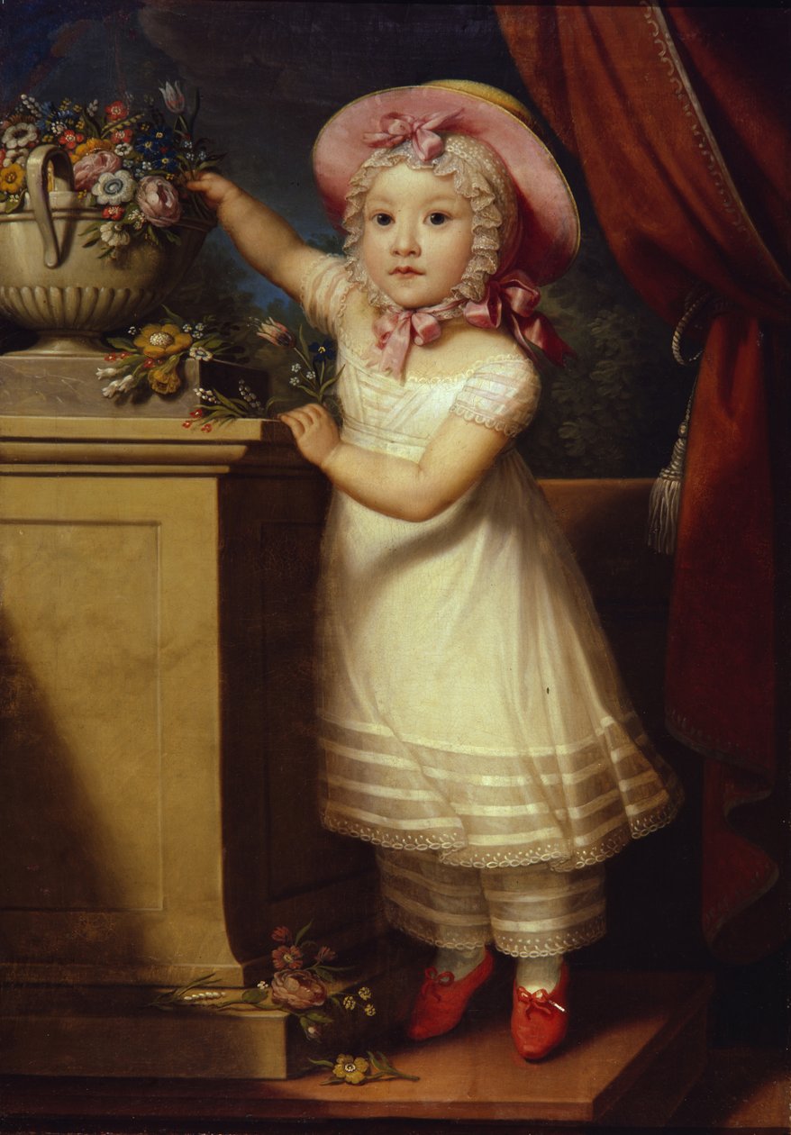 Ekaterina Dmitrievna Obreskovan muotokuva 1822-1874, noin 1825 tekijältä Unbekannt