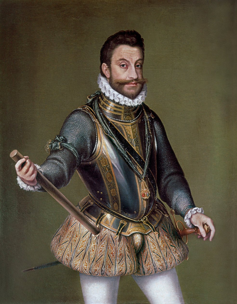 Savoian herttua (1528-1580) Emmanuel Philibertin muotokuva tekijältä Unbekannt