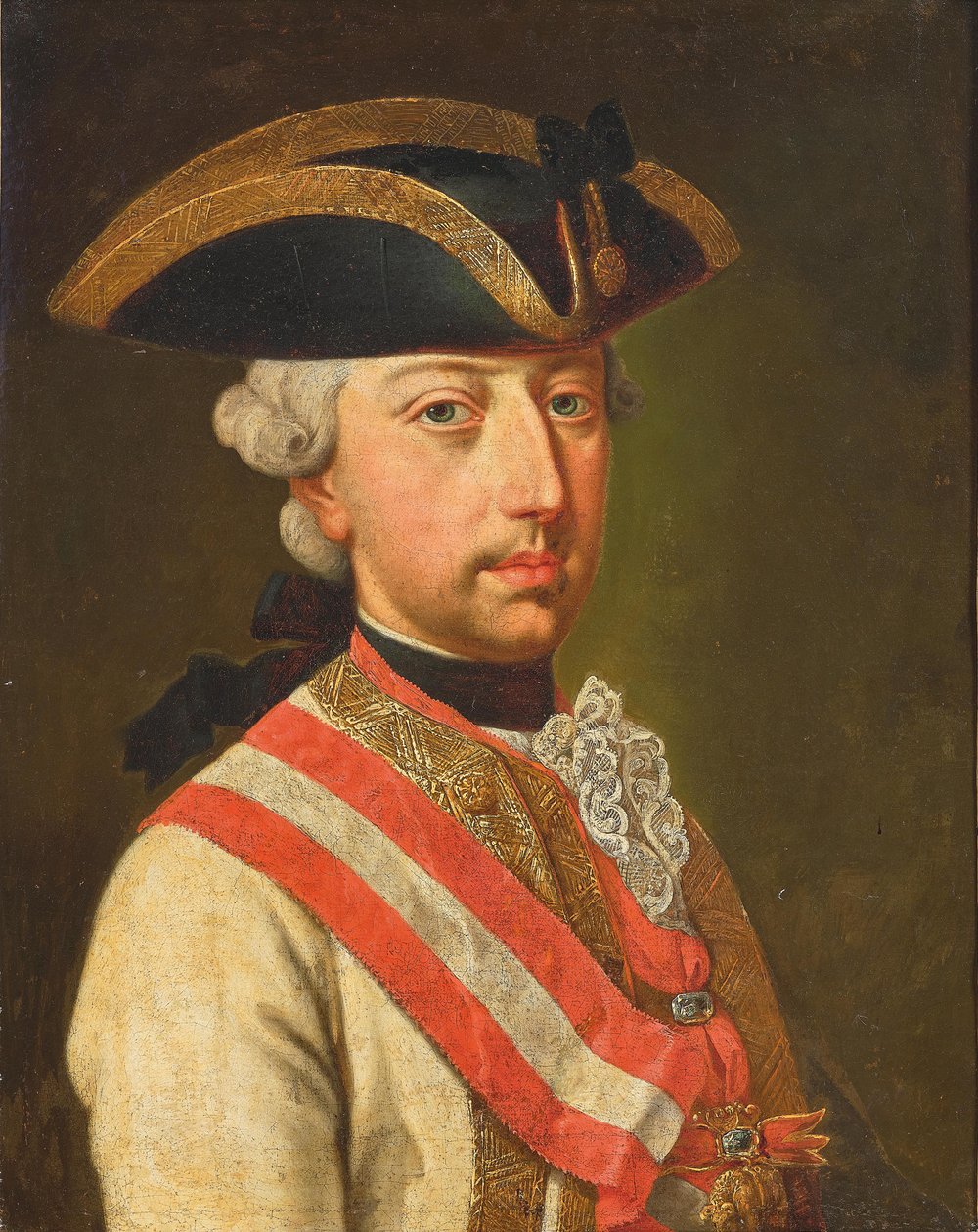 Keisari Joseph II:n muotokuva 1741-1790, n. 1780. tekijältä Unbekannt
