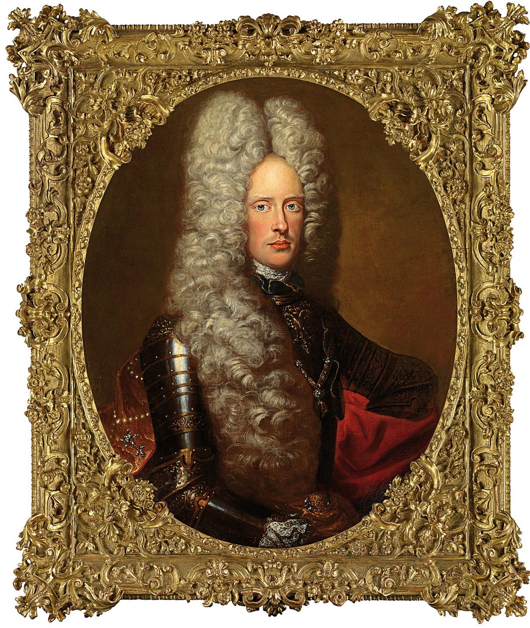 Keisari Joseph I:n muotokuva 1678-1711, 1700-luvun alku tekijältä Unbekannt