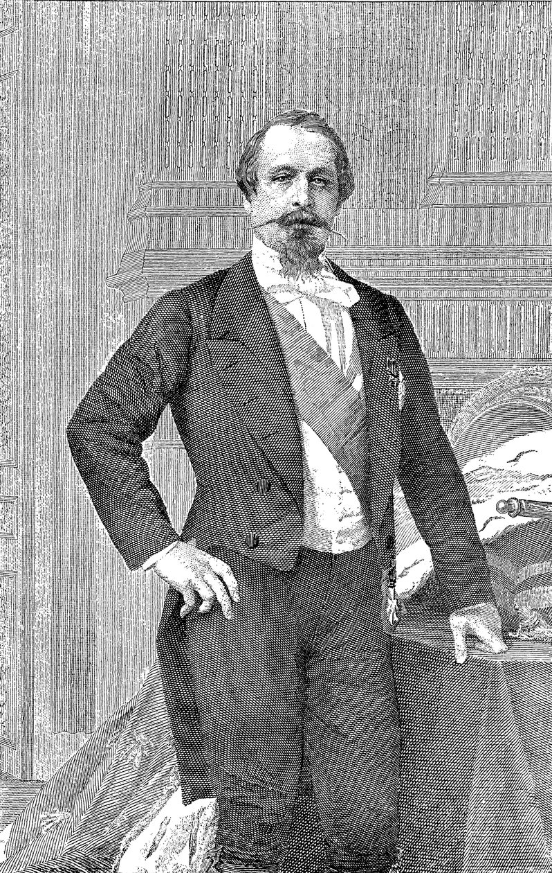 Ranskan keisari Napoleon III:n muotokuva 1808-1873 tekijältä Unbekannt