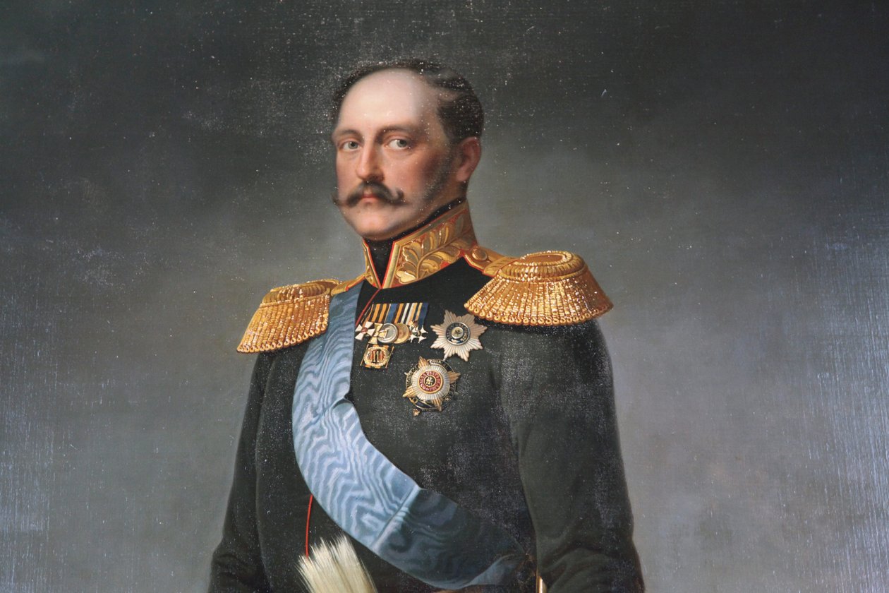 "Keisari Nikolai I:n muotokuva", 1800-luvun puoliväli tekijältä Unbekannt