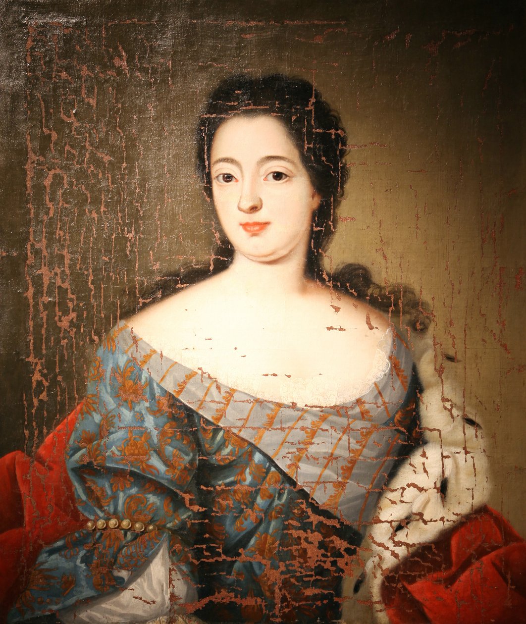 Keisarinna Katariina I:n muotokuva 1684-1727, 1700-luvun alku. tekijältä Unbekannt