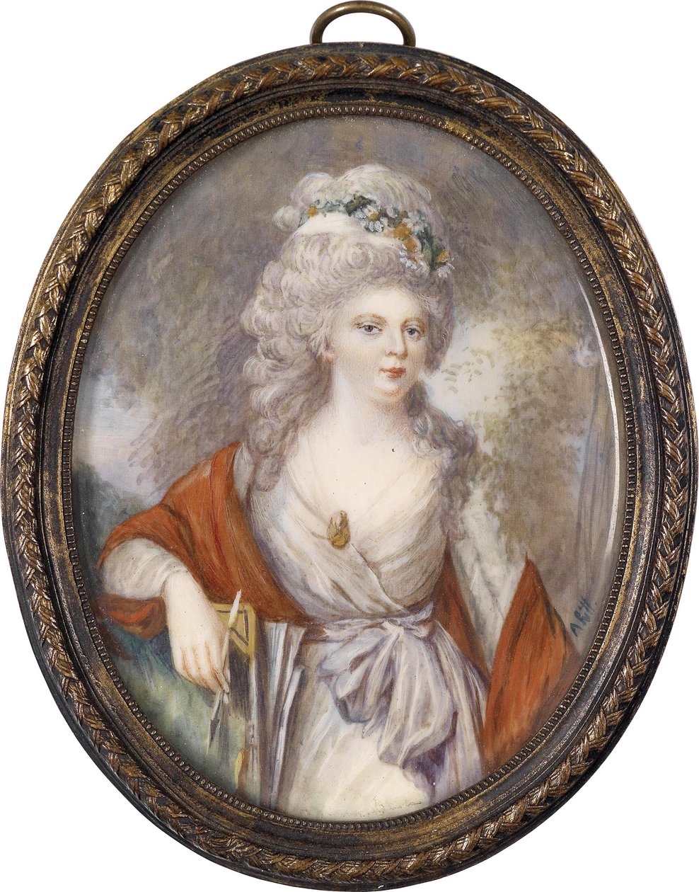 Württembergin keisarinna Maria Feodorovna Sofia Dorothea 1759-1828, 1800-luvun alku. tekijältä Unbekannt