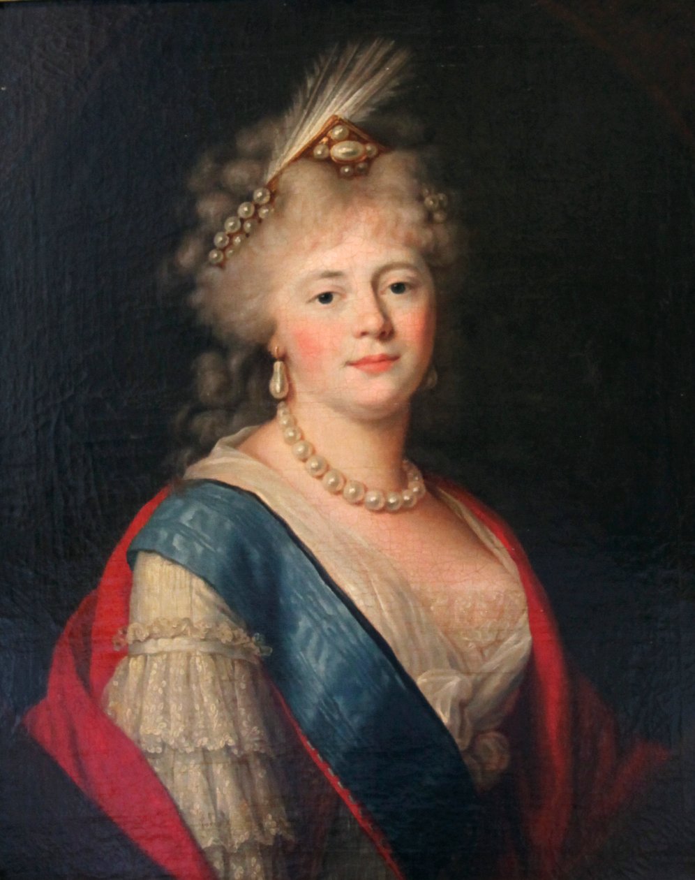 "Keisarinna Maria Feodorovnan muotokuva", 1700-luvun loppu tekijältä Unbekannt
