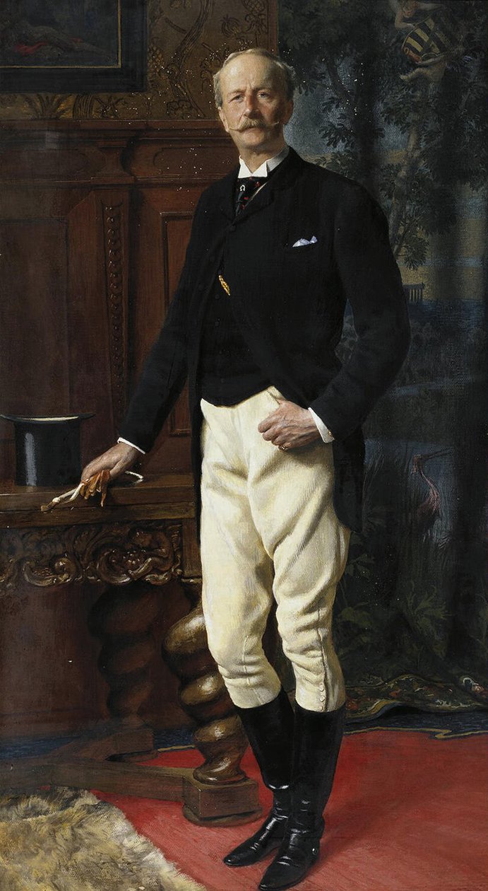 Saksi-Altenburgin herttua Ernst I:n muotokuva 1826-1908, 1893 tekijältä Unbekannt