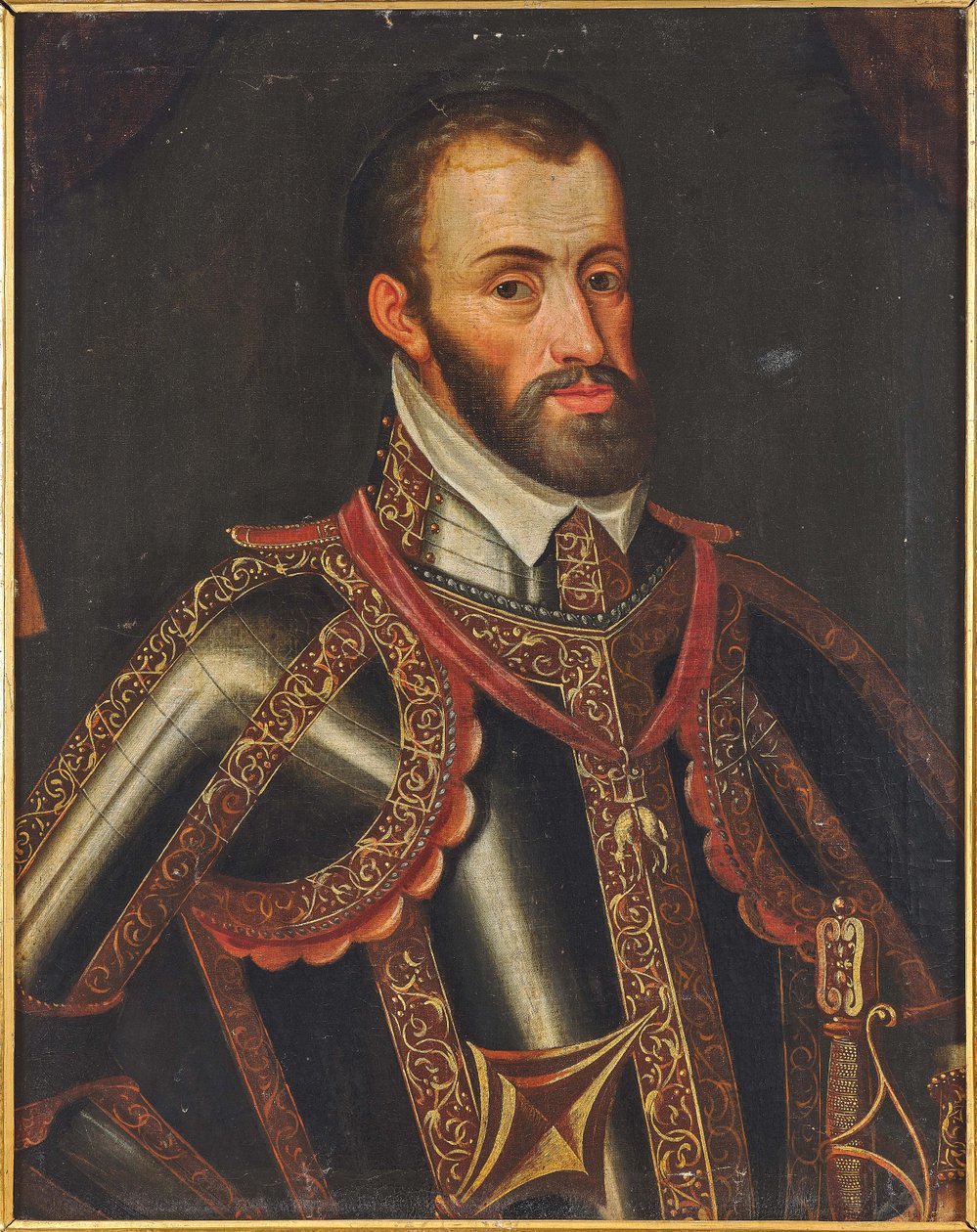 Itävallan arkkiherttua Ferdinand II:n muotokuva 1529-1595. tekijältä Unbekannt