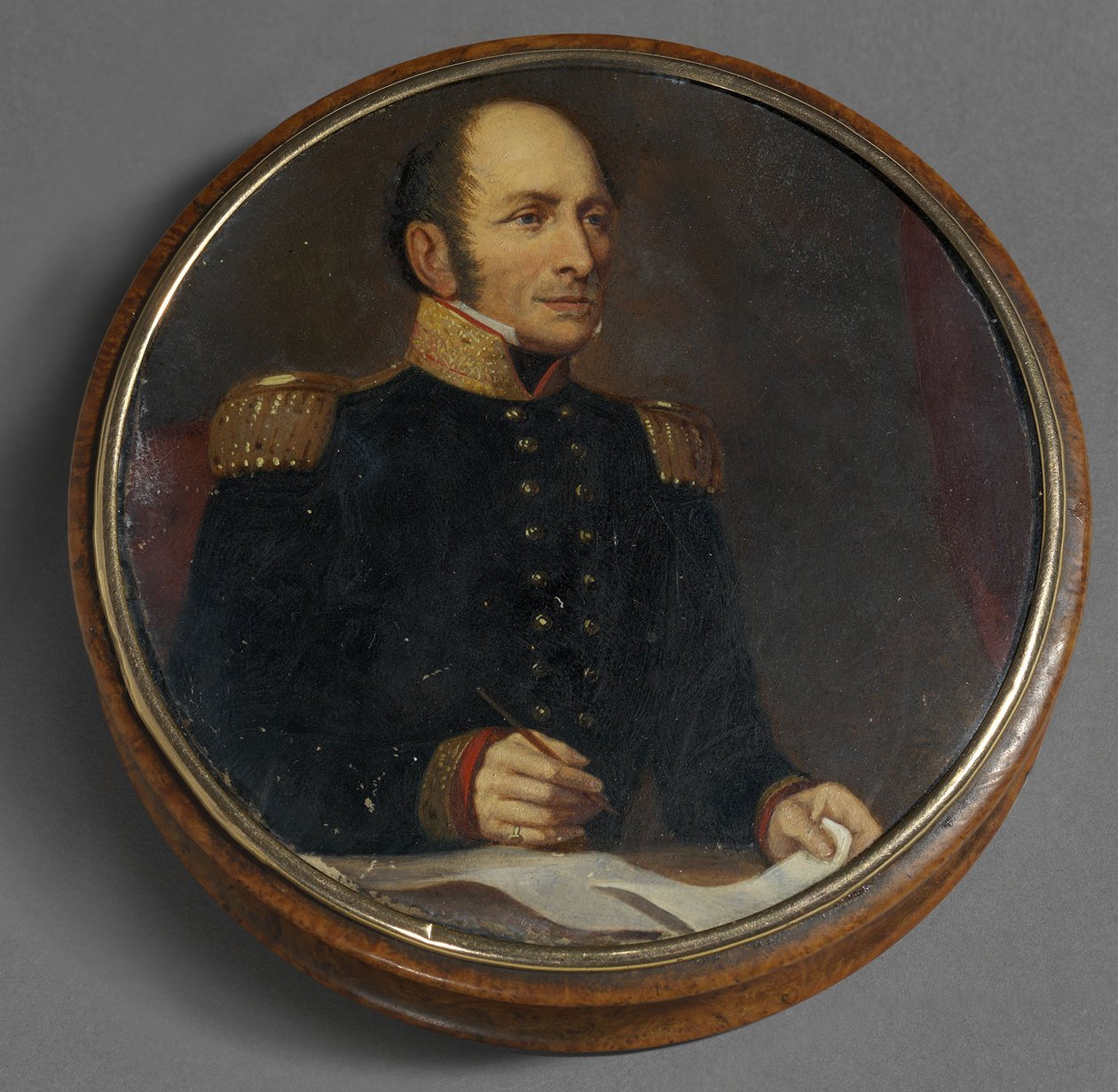 Kenttämarsalkka kreivi Mikhail Barklay-de-Tollin muotokuva 1761-1818, 1800-luvun ensimmäinen neljännes. tekijältä Unbekannt