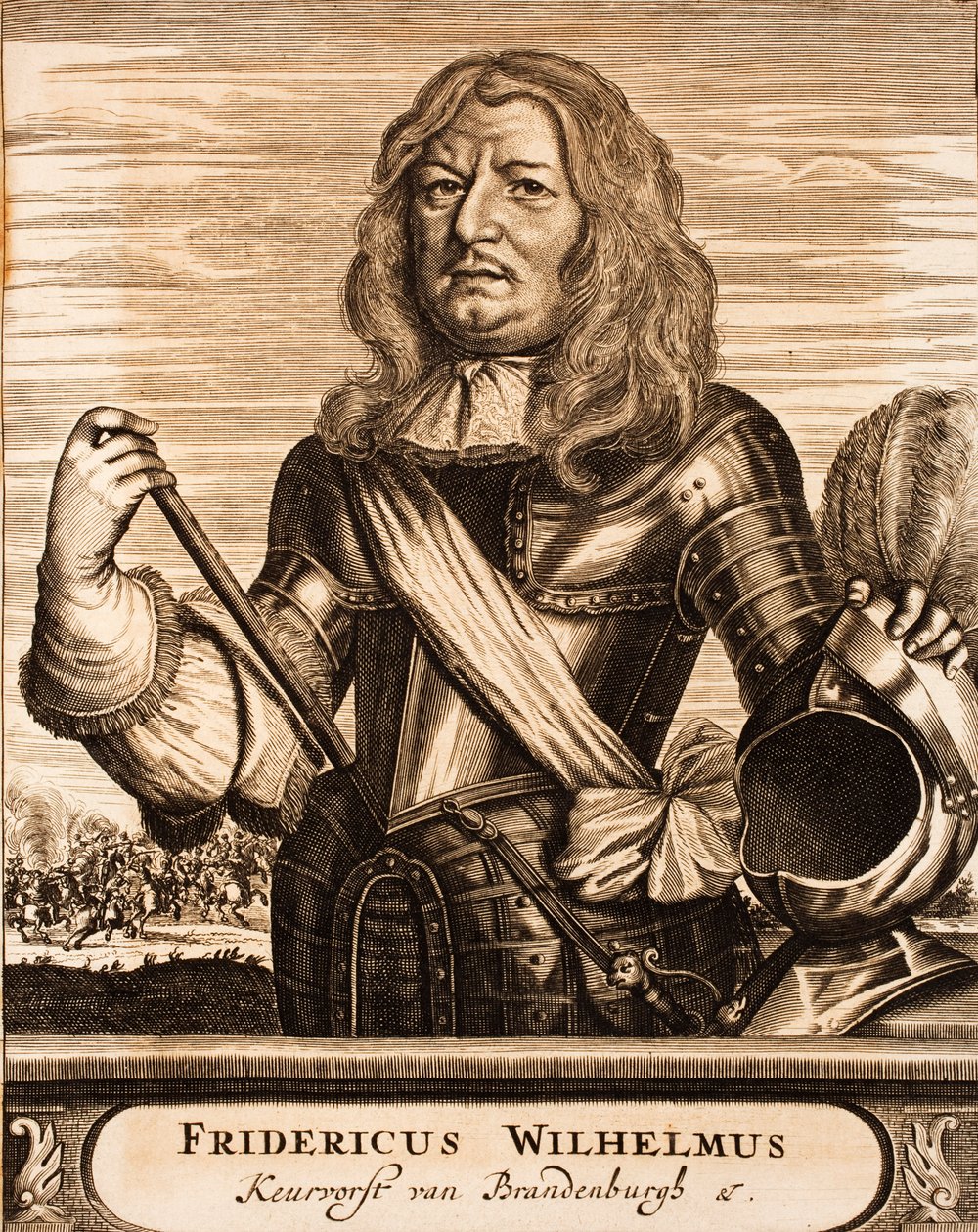 Frederick Williamin muotokuva 1620-1688, Brandenburgin vaaliruhtinas, Preussin herttua, 1675. tekijältä Unbekannt