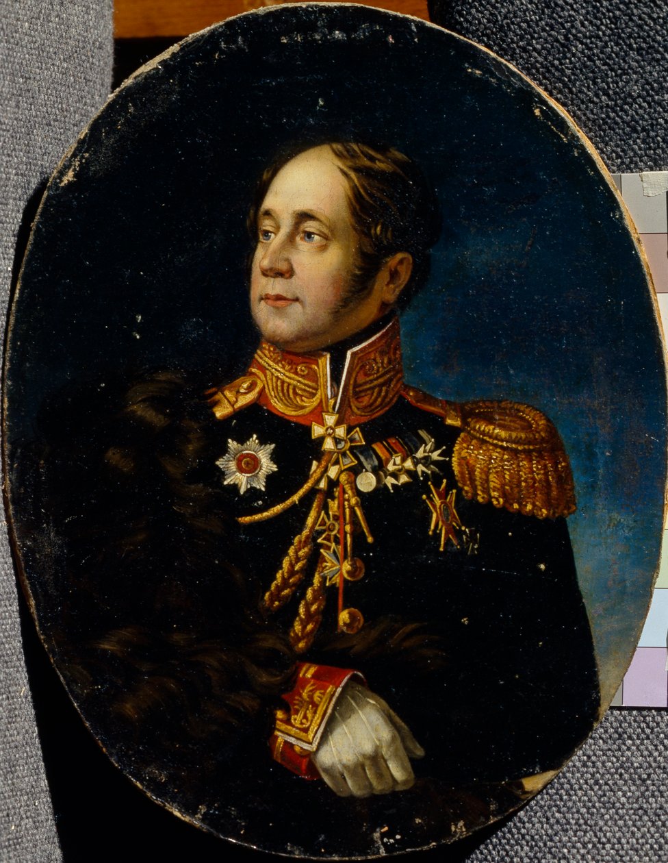 Kenraali Nikolai Martemyanovich Sipyaginin muotokuva 1785-1828 tekijältä Unbekannt