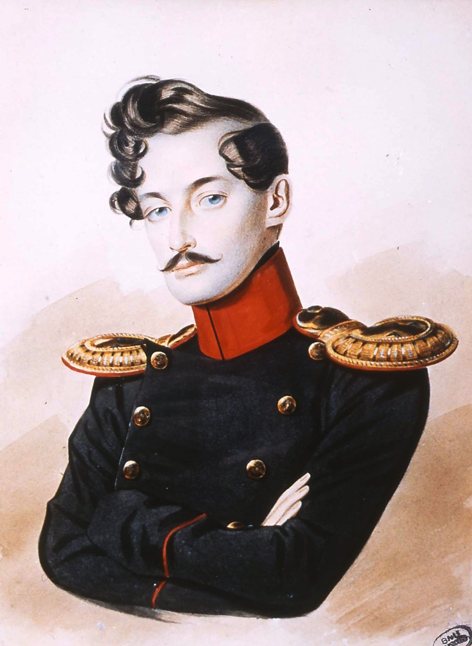 Georges-Charles de Heeckeren dAnthèsin muotokuva 1812-1895, 1830-luku tekijältä Unbekannt