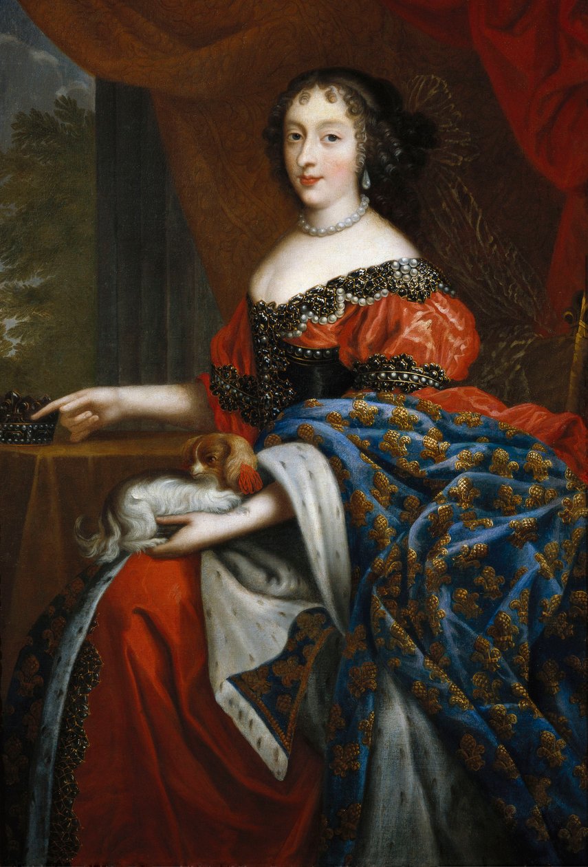 Henriette Anne Stuartin muotokuva, anonyymi maalaus tekijältä Unbekannt