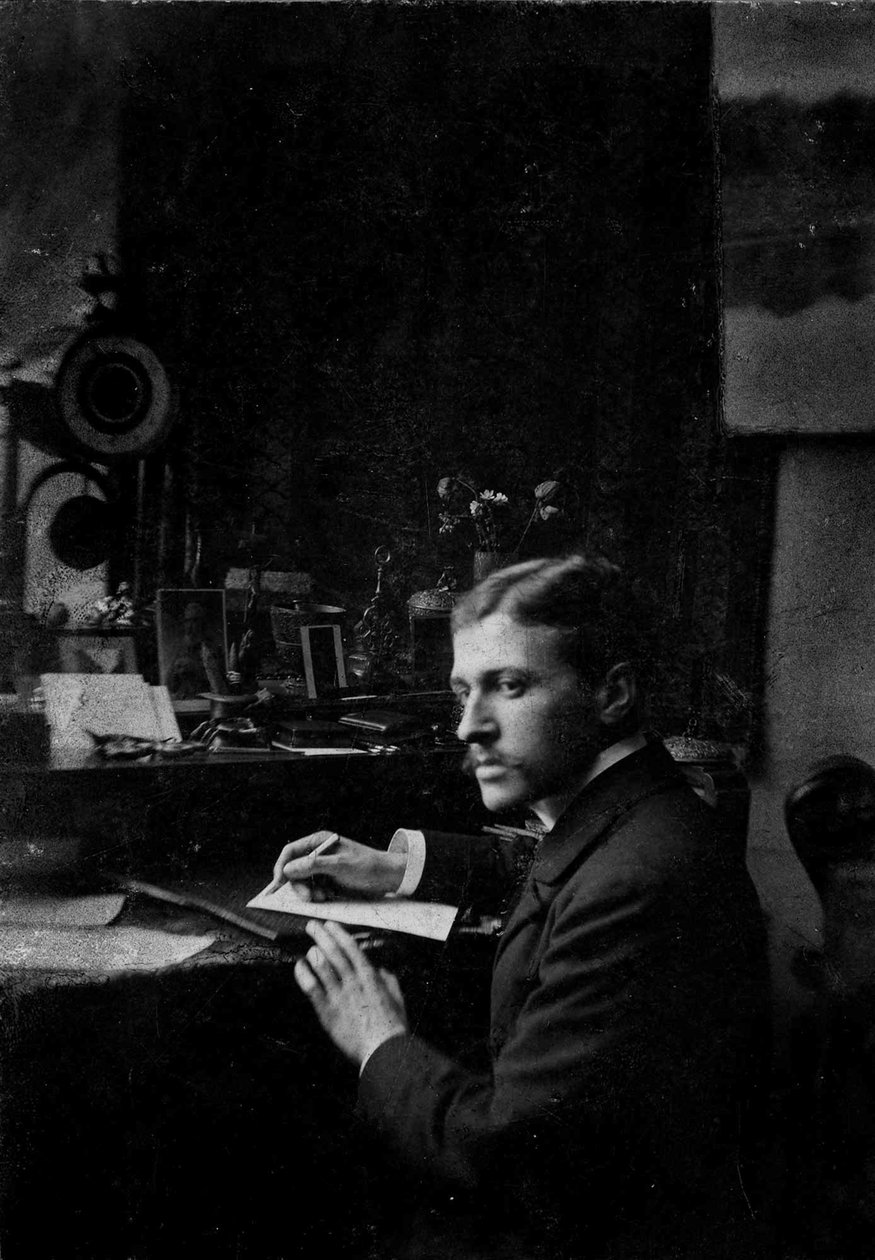 Hugo von Hofmannsthalin muotokuva 1874-1929, noin 1899. tekijältä Unbekannt